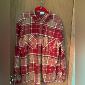 Columbia brushed flannel shirt